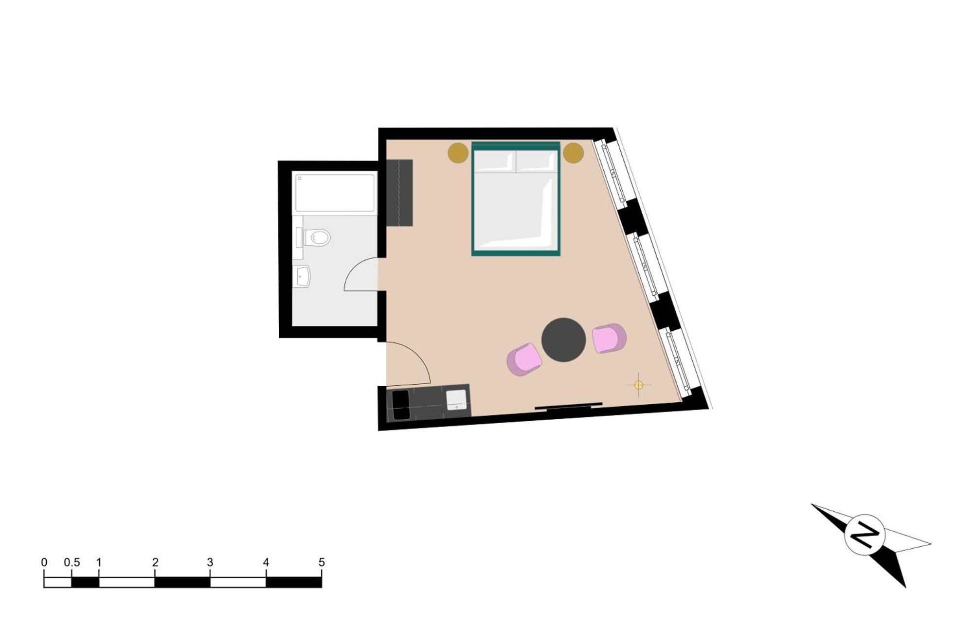 Apartment Bank House M 106 - Griwa Rent